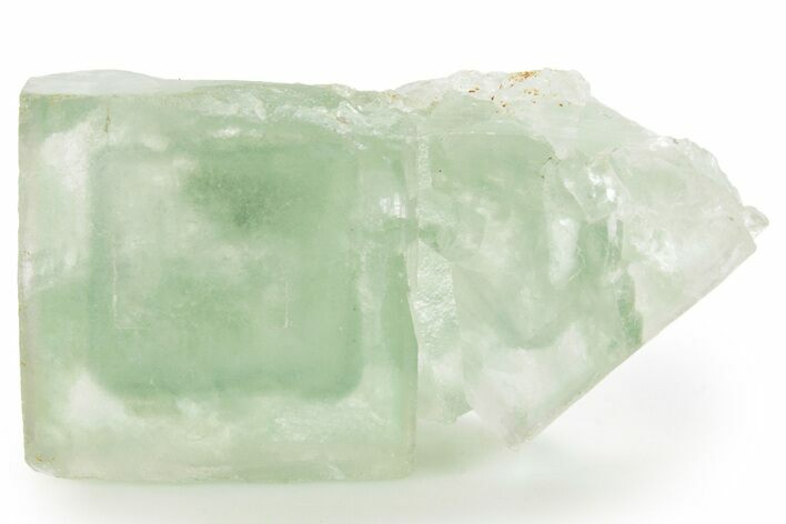 Green Cubic Fluorite Crystals with Phantoms - China #375102